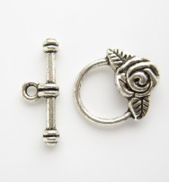 Rose Toggle Clasp